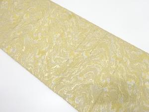 アンティーク　抽象模様織り出し袋帯（着用可）